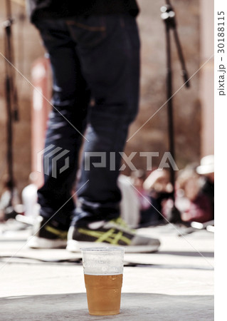 beer and musician on a stage 30188115