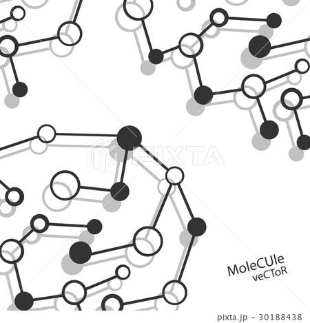 Structure molecule and communication Dna, atom 30188438