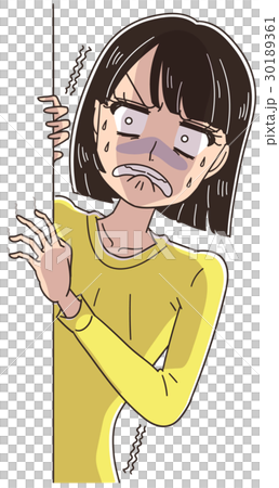 ショックを受ける女性 30189361