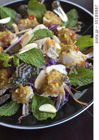 Thai Spicy Raw Crabs Salad Thai Spicy Raw Crabs Salad 30189887