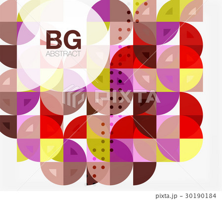 Minimalistic circle composition background Minimalistic circle composition background 30190184