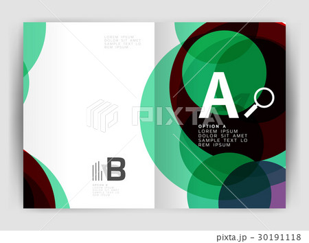 Abstract circles, annual report covers. Modern Abstract circles, annual report covers. Modern 30191118