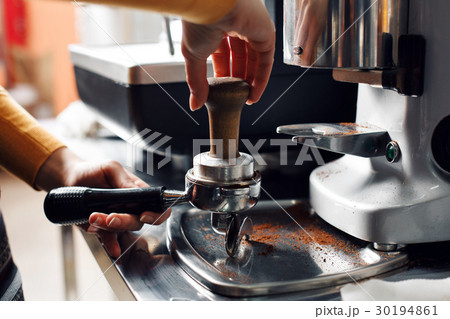 small business, people and service concept - woman 30194861