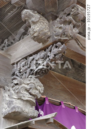 信州 安曇野 豊科 法蔵寺山門の彫刻 諏訪大隅流柴宮矩重と地元の名工浅川豊八の造立 長野県宝 信州 安曇野 豊科 法蔵寺山門の彫刻 諏訪大隅流柴宮矩重と地元の名工浅川豊八の造立 長野県宝 30195727