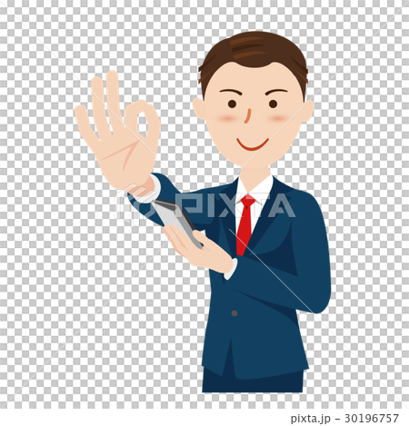 Businessman smartphone Businessman smartphone 30196757