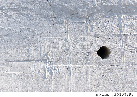 テクスチャ- 背景　コンクリート　穴　ホール 30198596