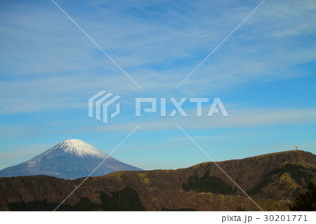 富士山と長尾峠 - 箱根からの眺望 30201771