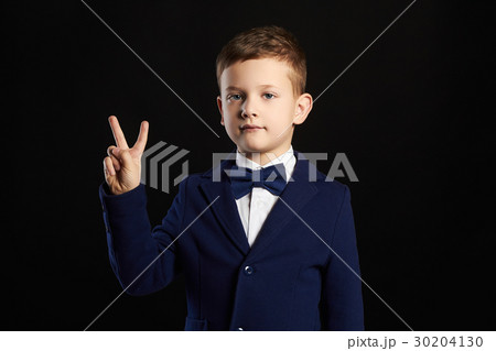 little boy.stylish kid in suit 30204130