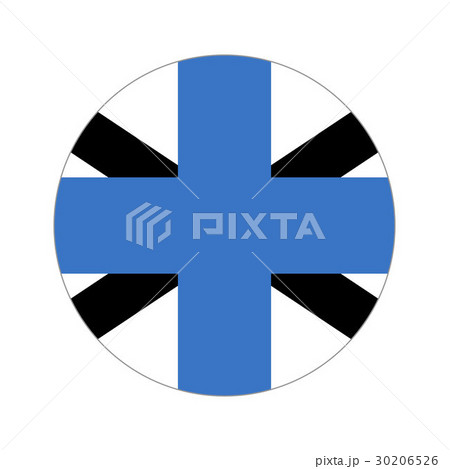 Circular world Flag 30206526