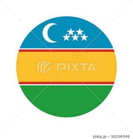 Circular world Flag 30206546