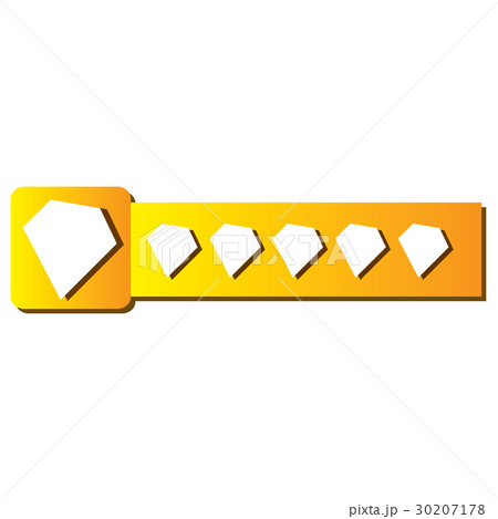 Isolated videogame bar Isolated videogame bar 30207178