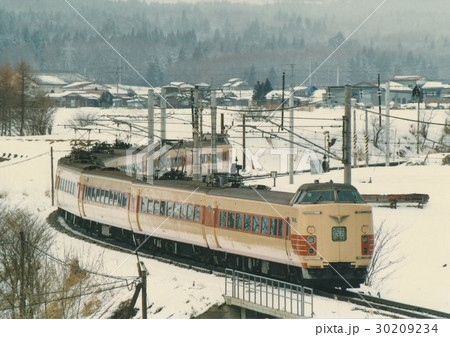 国鉄 特急しなの381系 国鉄 特急しなの381系 30209234