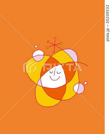 一筆書き　花のひと3 30209532