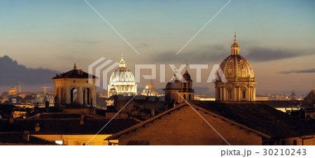 Rome at sunset 30210243