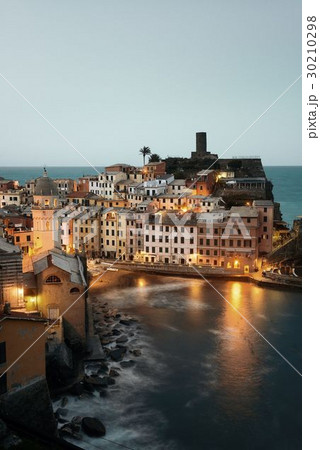 Vernazza at night in Cinque Terre 30210298