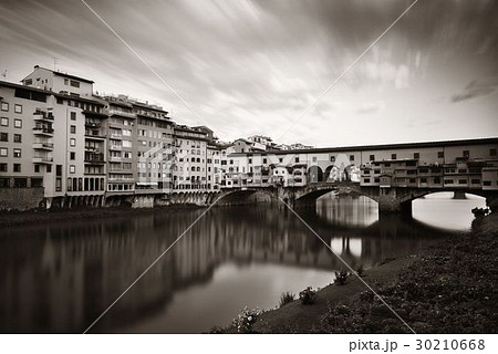 Florence Ponte Vecchio bw 30210668