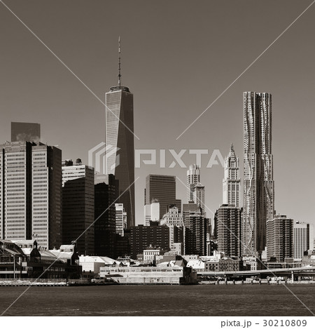 Manhattan downtown skyline Manhattan downtown skyline 30210809