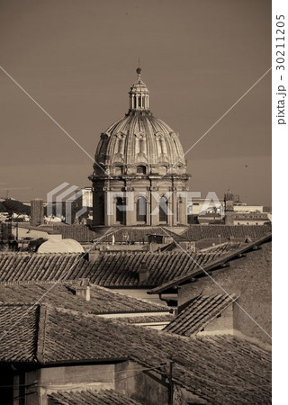 Rooftop view of Rome Rooftop view of Rome 30211205