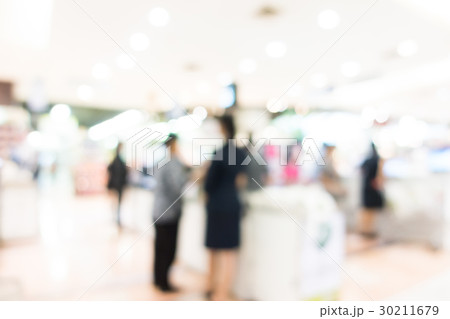 Abstract blur shopping mall 30211679