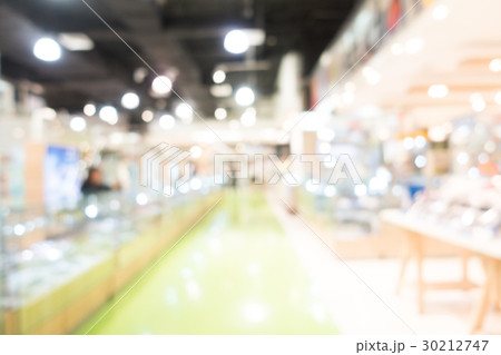 Blur shopping mall 30212747