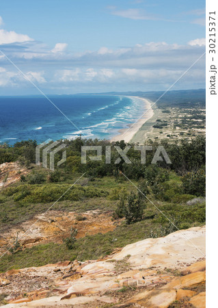 Pristine beach on Moreton Island. Pristine beach on Moreton Island. 30215371