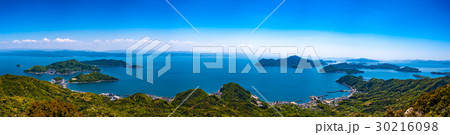長島の龍ヶ岳から観る八代海の展望 長島の龍ヶ岳から観る八代海の展望 30216098