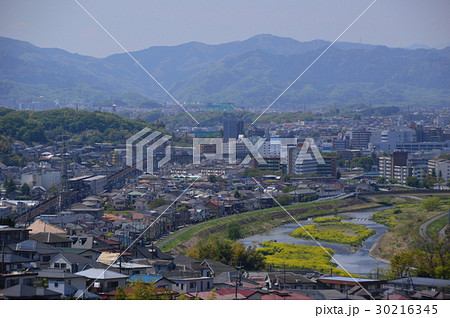 平山からの眺望　八王子市街地 30216345