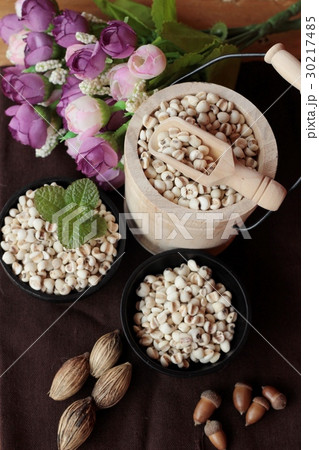 Dried millet seeds for cooking. 30217485