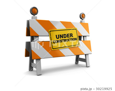 under construction barrier 30219925