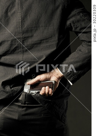Gun concealed. 30220309