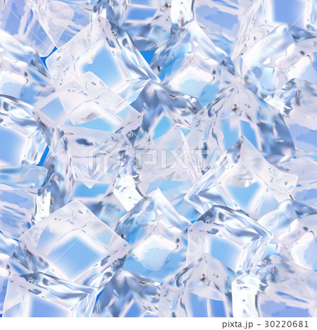 Background with ice cubes 30220681