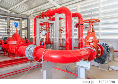 fire pump station for water sprinkler piping  30221390