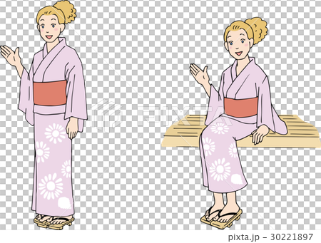 外国人ゆかた2c 30221897