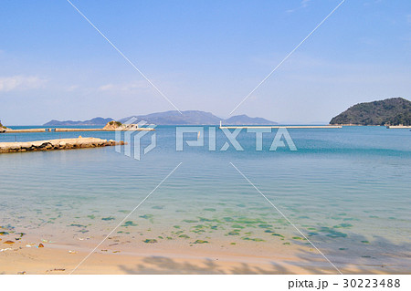 直島から見た風景 30223488