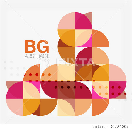 Colorful circle elements Colorful circle elements 30224007