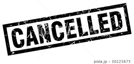 square grunge black cancelled stamp 30225675