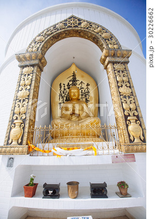 World Peace Pagoda in Pokhara, Nepal. 30226662