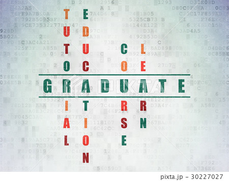 Learning concept: Graduate in Crossword Puzzle 30227027