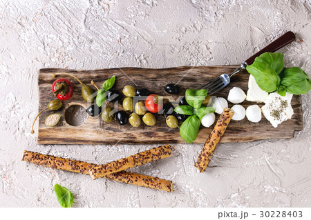 Mediterranean appetizer plate 30228403