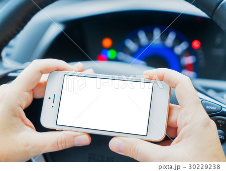 driving car and phone driving car and phone 30229238