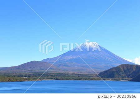 青空と富士山　【クローズアップ】 30230866