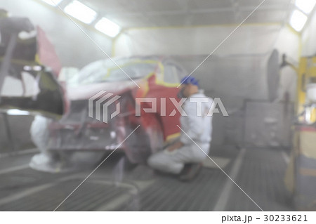 鈑金塗装　イメージ　ぼかし 30233621