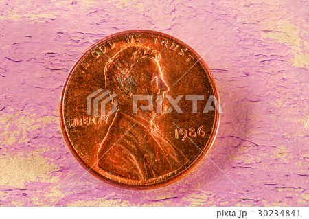 One cent coin 30234841