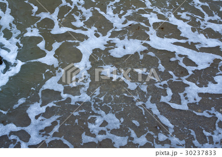 close up of wave of the sea on the sand beach close up of wave of the sea on the sand beach 30237833
