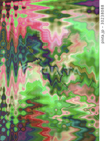 Background in green shades of zigzag waves, spots Background in green shades of zigzag waves, spots 30238088