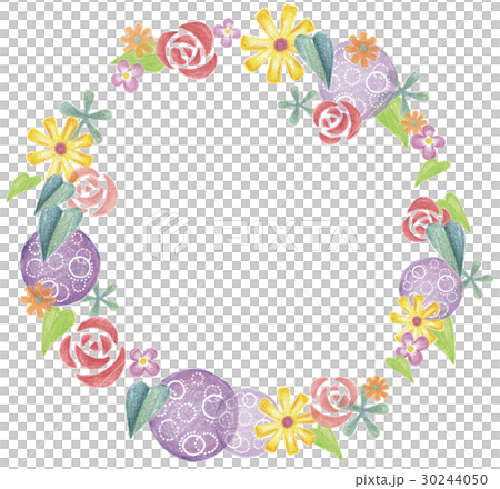 Hand-painted wreath 30244050