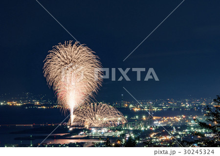 富山新港新湊まつり花火大会 30245324