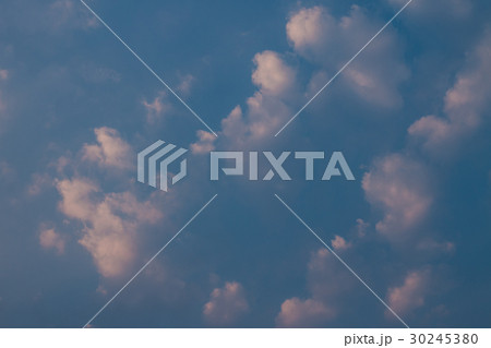 The evening sky and clouds The evening sky and clouds 30245380
