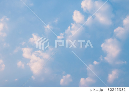 The evening sky and clouds The evening sky and clouds 30245382