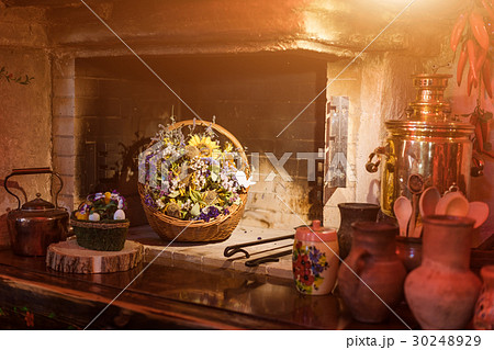 Unique ethnic restaurant interior. Traditional 30248929